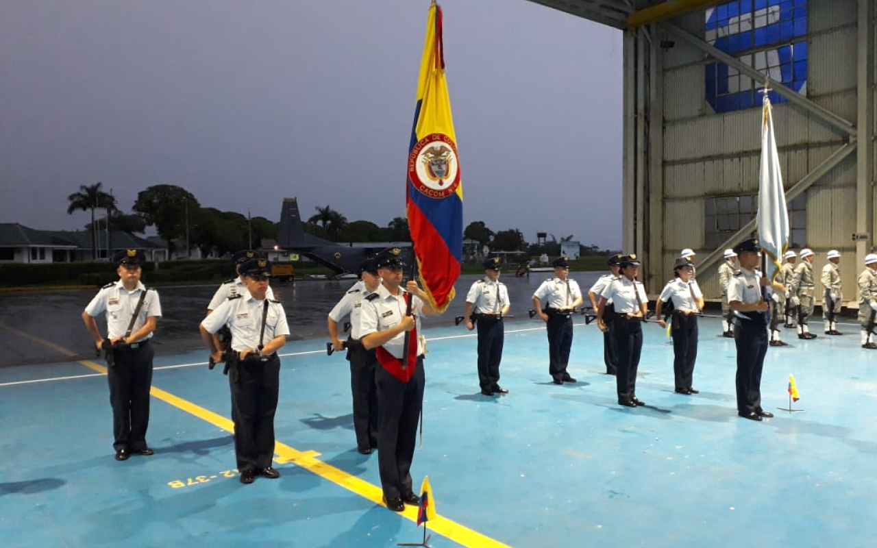 El CACOM 6 celebró el nonagésimo noveno aniversario de la Fuerza Aérea Colombiana