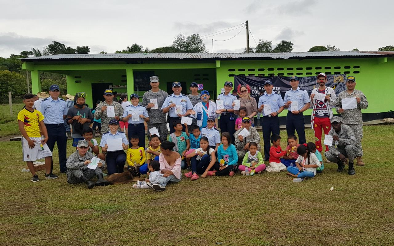 Exitosa Jornada de Apoyo al Desarrollo en Resguardo Indígena El Quince, Caquetá