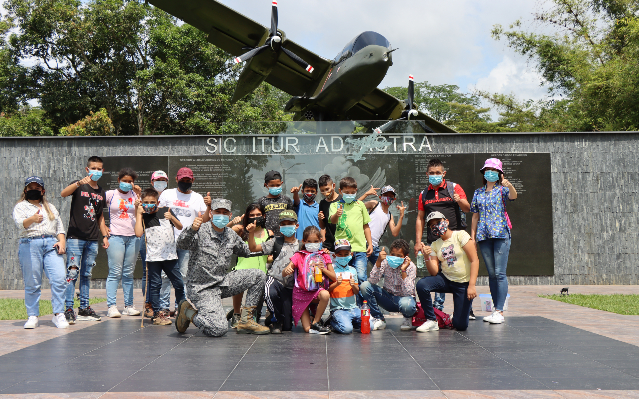 Niños en situación de vulnerabilidad de Villavicencio participaron del programa "Así se va a las Estrellas"