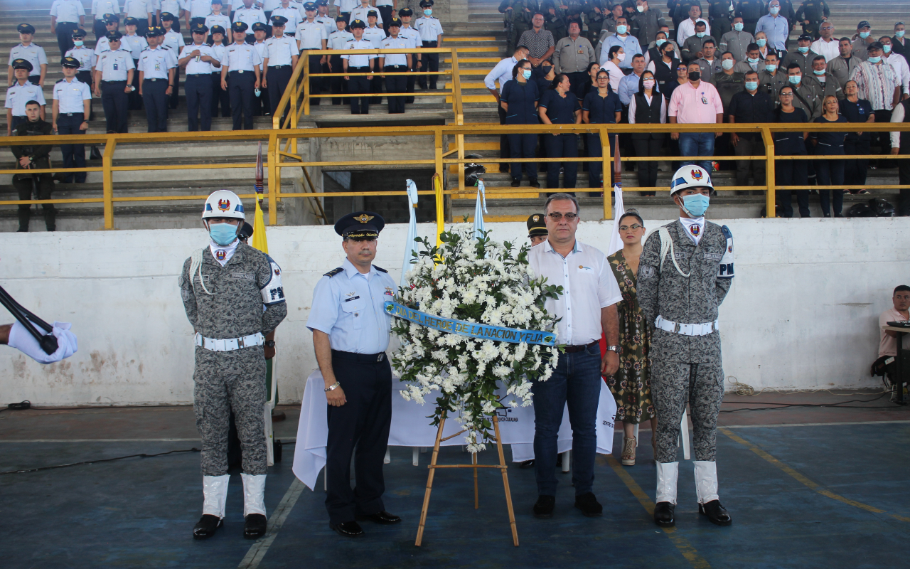 En Puerto Salgar y la Dorada se conmemoró el Día del Héroe de la Nación por el Comando Aéreo de Combate No.1