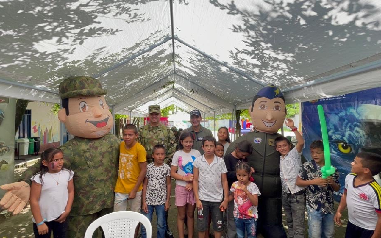Fuerza Aérea llevó Salud y bienestar a Chaparral, Tolima