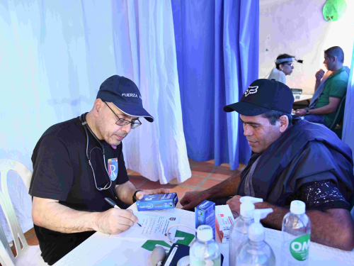Habitantes de San Vicente Ferrer recibieron atención médica gratuita 