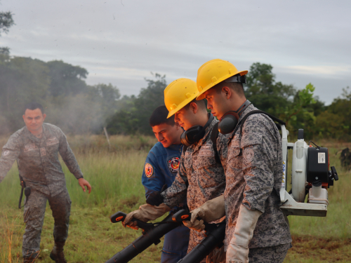 Respuesta ante incendios forestales se fortalece en el Vichada