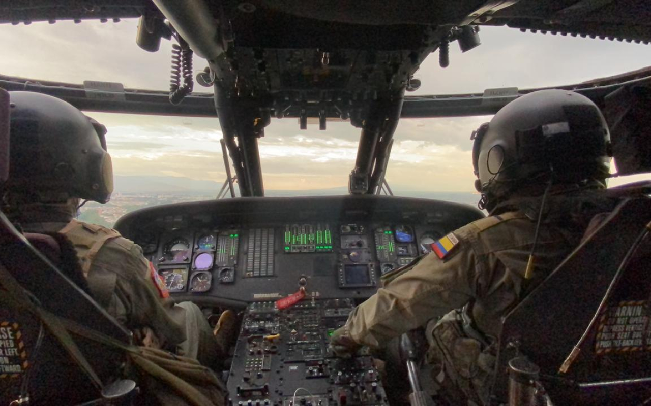 Se refuerza la seguridad en el suroccidente del país con vuelos de reconocimiento y vigilancia Se refuerza la seguridad en el suroccidente del país con vuelos de reconocimiento y vigilancia